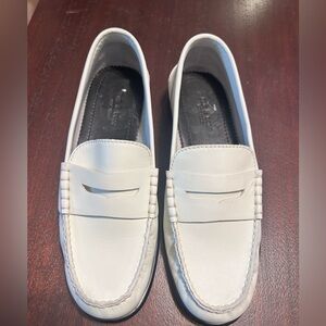 rag & bone Classic White Loafers